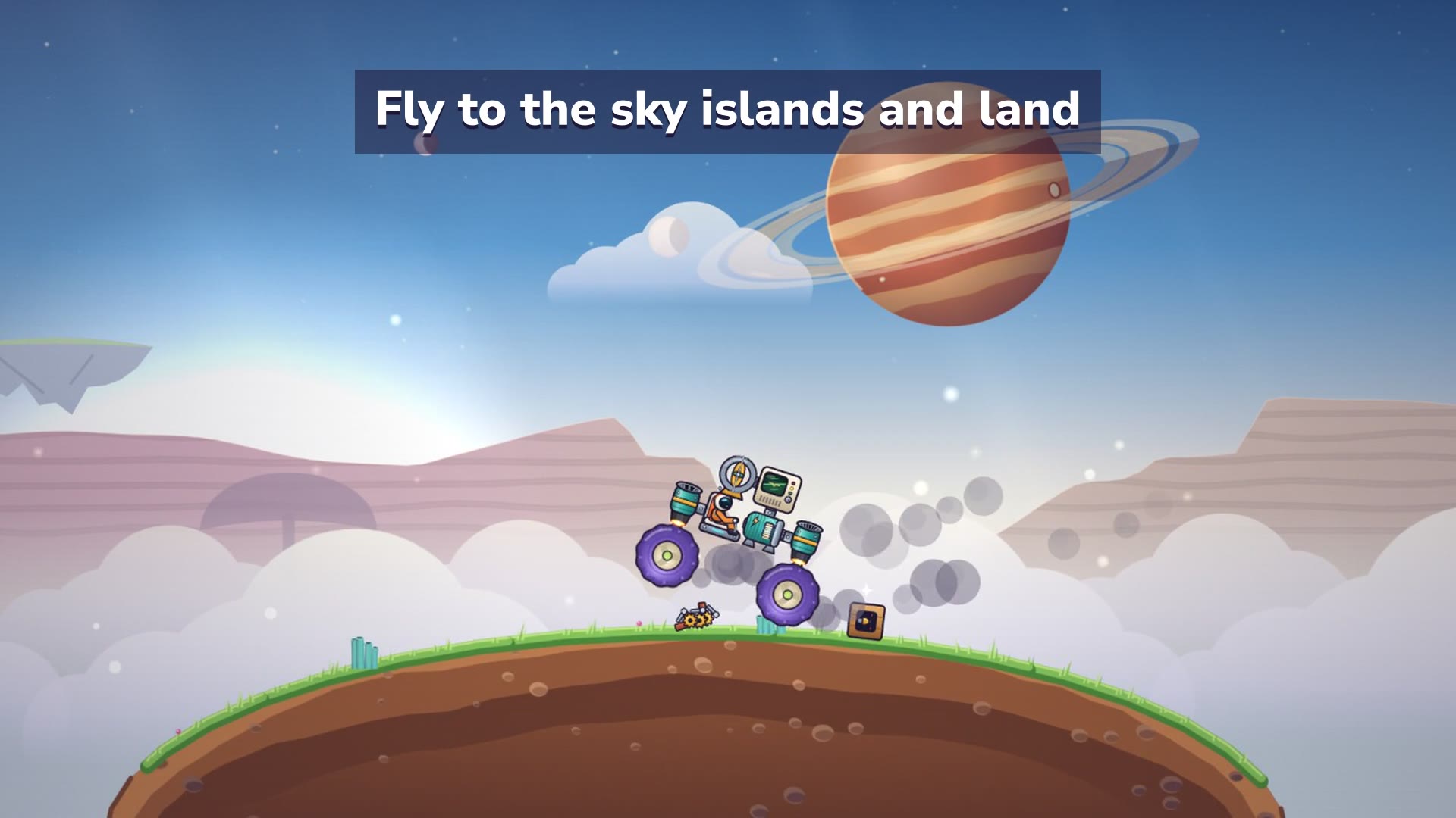 Groundbound – Fly to the sky islands and land